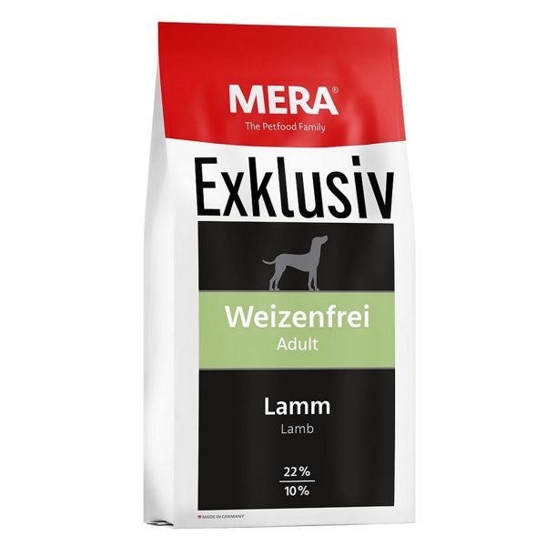 MERA EX weizenfrei Adult Lamm корм для собак з ягням беззерновий 15 кг