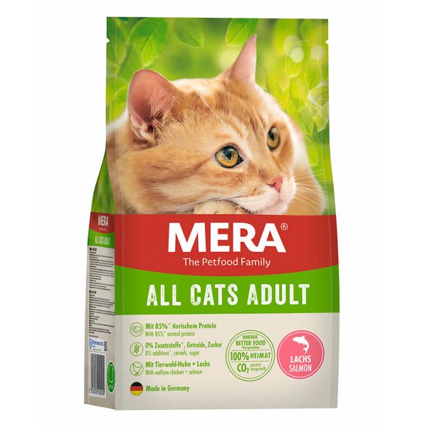 MERA Cats All Adult Salmon (Lachs) корм котів всіх порід з лососем, 10 кг