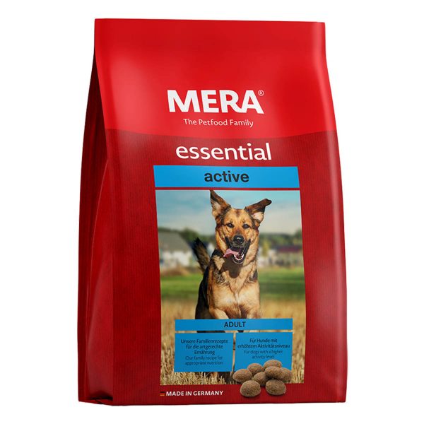 MERA essential Active корм для собак із високими енергетичними потребами,12,5 кг