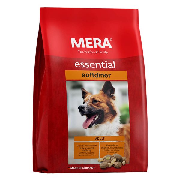 MERA essential Sofdiner корм для собакз норм рівнем активності (змішана крокета), 12,5 кг
