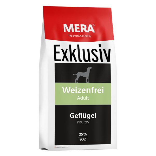MERA EX weizenfrei Adult Geflugel корм для собак з птицею (без пшениці), 15 кг