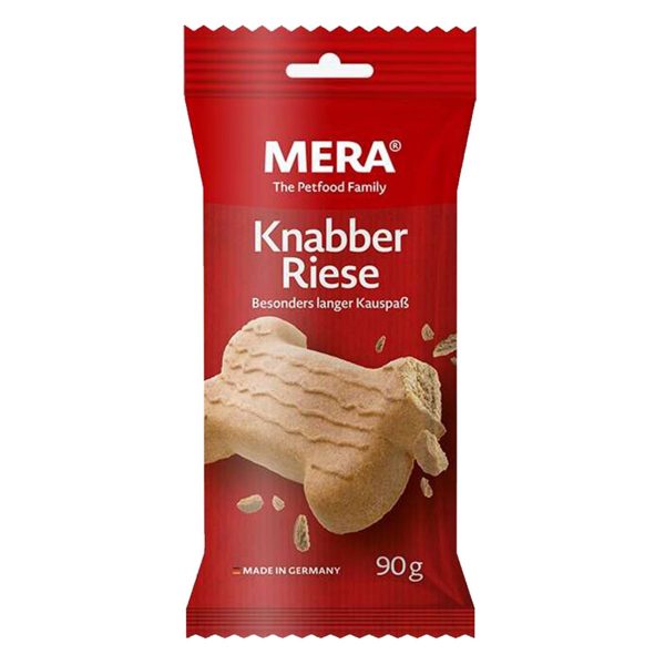 MERA Knabberriese велике жувальне печиво для собак XXL, 90 гр
