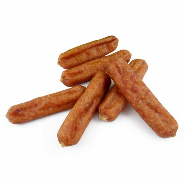 Ласощі "Селянські Смаколики" для собак,курячі ковбаски сушені, 500г