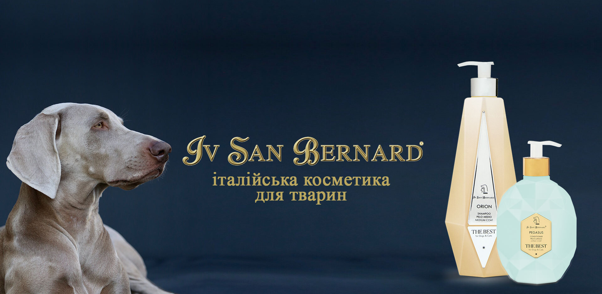 IV SAN BERNARD (професійна косметика для грумінгу). Італія