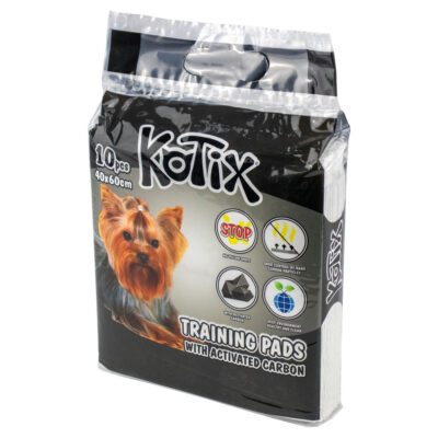 Пелюшки для собак Kotix Premium з вугіллям 40x60 см 10 шт