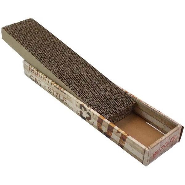 Когтеточка CROCI Cardboard, гофрований картон, 48х12,5х5 см (24 шт/ящ) *