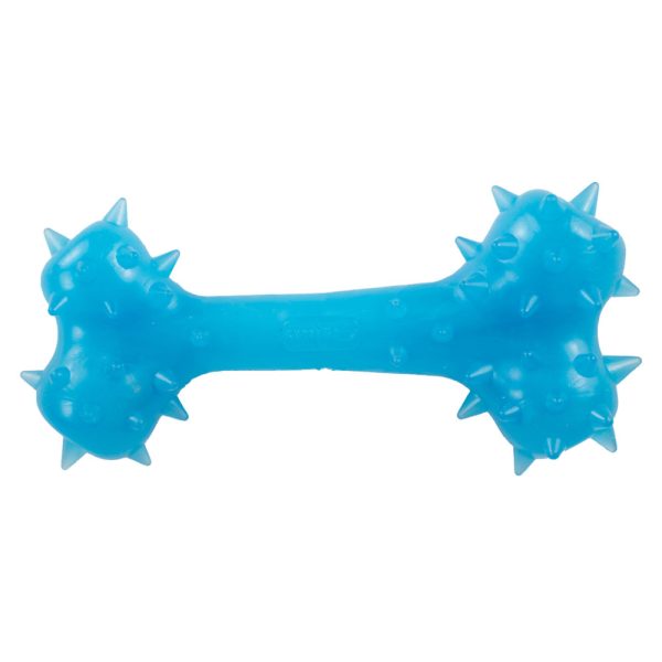 Іграшка "AGILITY"для собак кістка 8см, блакитна, 240шт/ящ