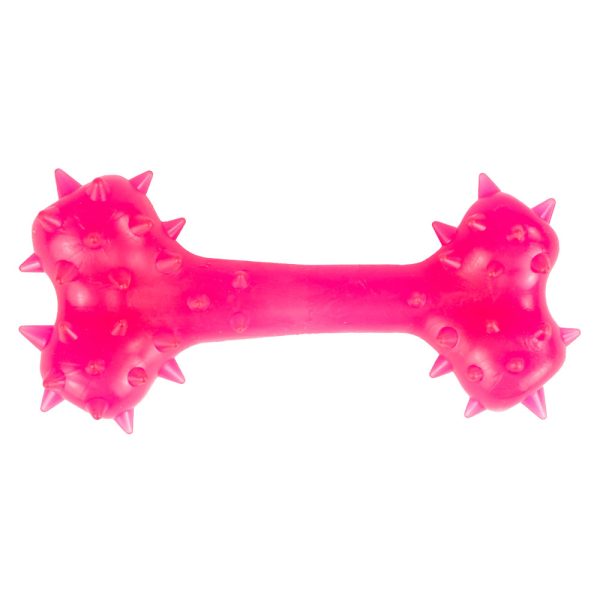 Іграшка "AGILITY"для собак кістка 8см, рожева, 240шт/ящ
