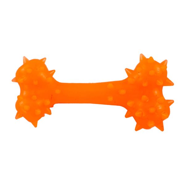 Іграшка "AGILITY"для собак кістка 12см, помаранчева, 120шт/ящ