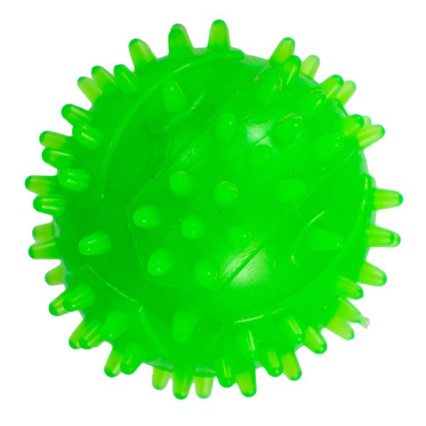 Іграшка "AGILITY"для собак м'яч з шипами 4см, зелений, 150шт/ящ