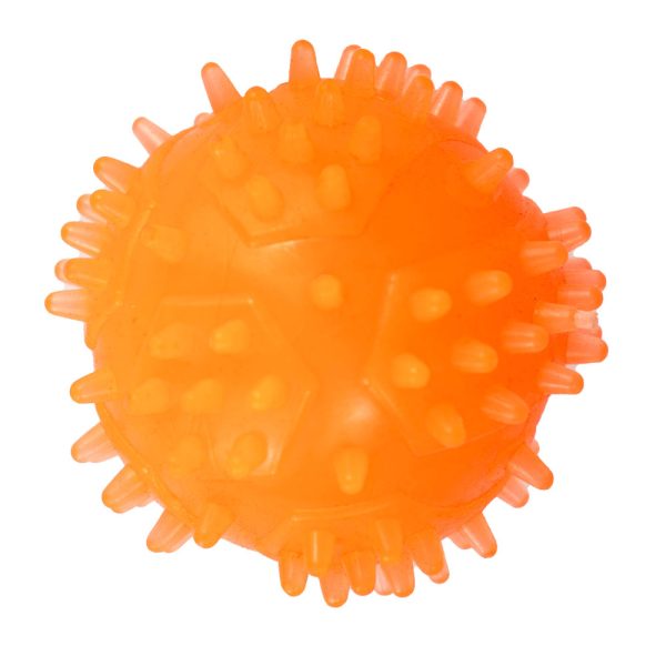Іграшка "AGILITY"для собак м'яч з шипами 6см, помаранчевий, 90шт/ящ