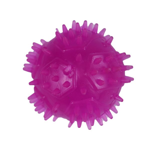Іграшка "AGILITY"для собак м'яч з шипами 6см, фіолетовий, 90шт/ящ