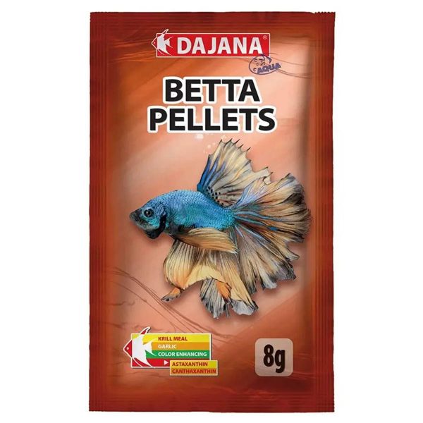 BETTA PELETS (8 гр) Плаваючий гранульований корм для півників та ін. лабіринтових риб (25шт/уп)