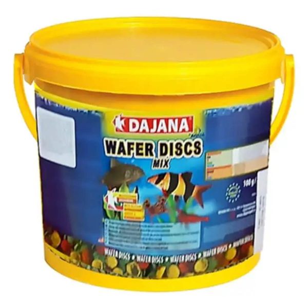 WAFER DISCS mix (5л/2,2 кг) Корм для всіх видів кольорових донних риб в чіпсах