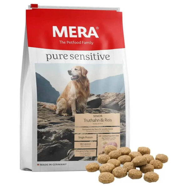 MERA ps Senior Truthan&Reis, корм для собак похилого віку, з індичкою та рисом,1кг