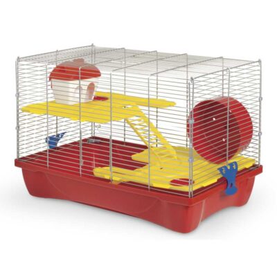 Клітка для хом'яка MPS HAMSTER 11, 58x32x38 см, метал, пластик, колір випадковий