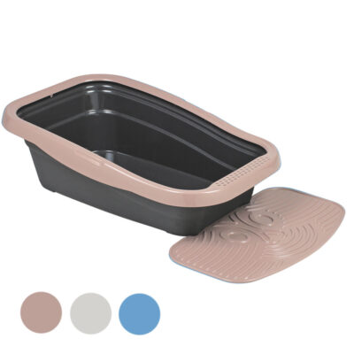 Туалет д/кіш з рамкою і килимком NELLA KIT 58x37,5x18