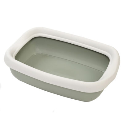 Туалет д/кіш з рамкою BETA MAXI W/FRAME LIGHT GREEN 49x39x13h (6 шт в ящ)