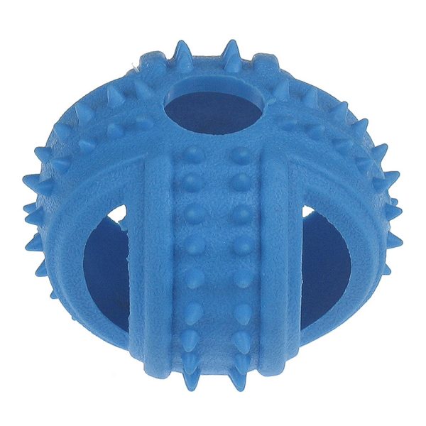 Іграшка для собак Dental Fan м'який гумовий м'ячик для зубів,7 см (12 шт/уп)