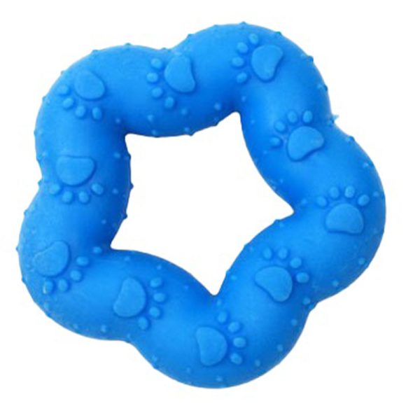 Іграшка для собак Dental Gum гумова зірочка, 9 см (12 шт/уп)