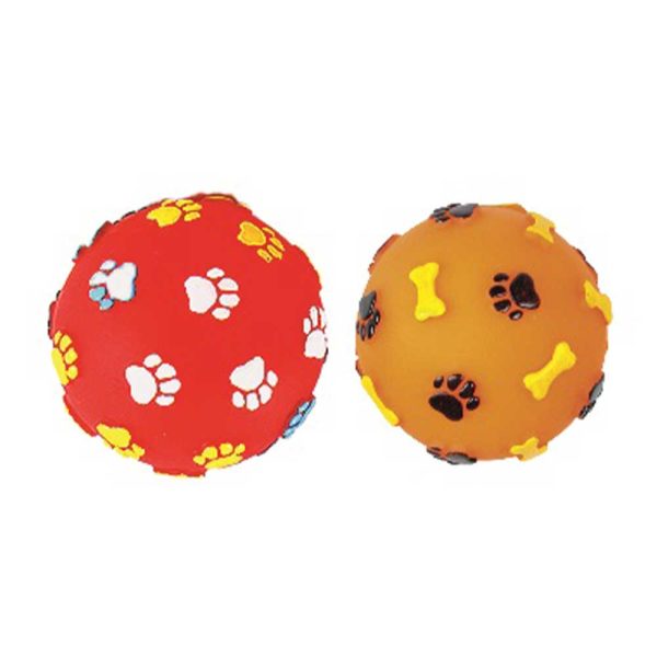 Іграшка для собак Toys Fan вініловий м'ячик ,7,5 см (різні кольори) (12 шт/уп)