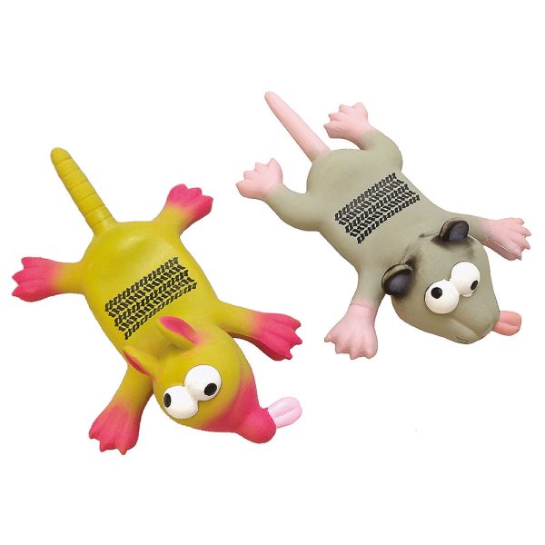 Іграшка для собак Toys Fan латексна Миша з пищалкою,22 см (різні кольори) (12 шт/уп)