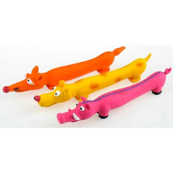 Іграшка для собак Toys Fan латексні лісові звірі, ,24 см (різні фігурки) (12 шт/уп)