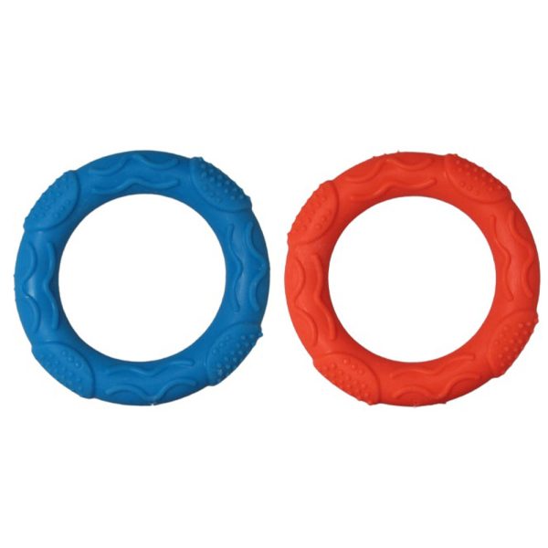 Іграшка для собак York латексне кільце, 7 см (різні кольори) (12 шт/уп)
