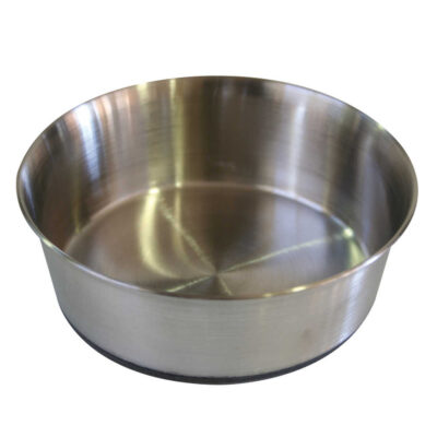 Миска CROCI Heavy глибока, гумове дно, нерж., 1л, 16см