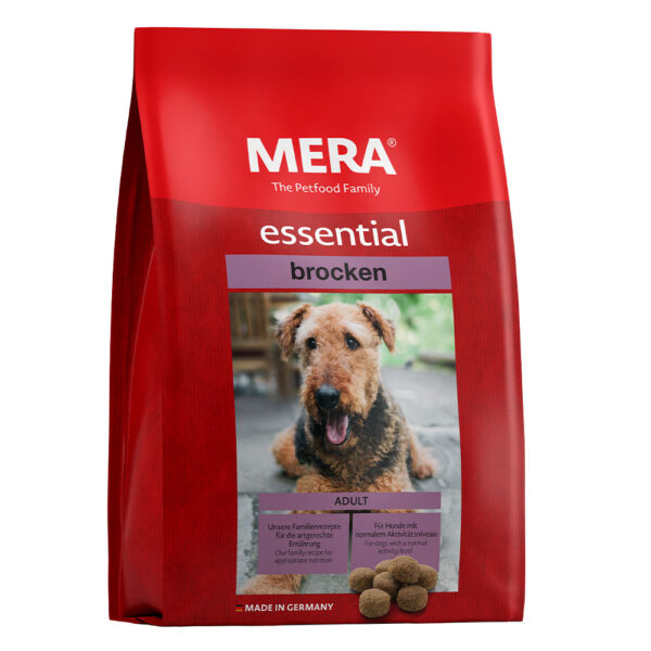 MERA essential Brocken корм для собак із норм рівнем активності (велика крокета), 2кг