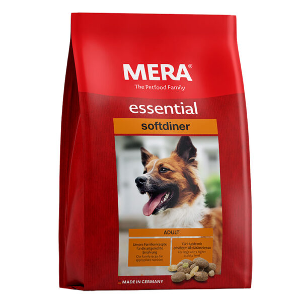 MERA essential Sofdiner корм для собак з підвищеним рівнем активності (змішана крокета), 2кг
