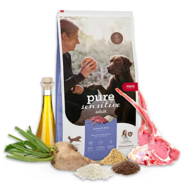 MERA ps Lamm&Reis корм для дорослих собак з ягням та рисом 14кг