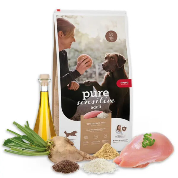 MERA ps Truthahn&Reis корм для дорослих собак з індичкою та рисом 14кг