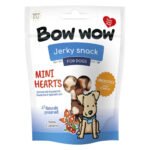 Ласощі для собак "Bow wow"міні-сердечка, 80г (15 шт в кор)