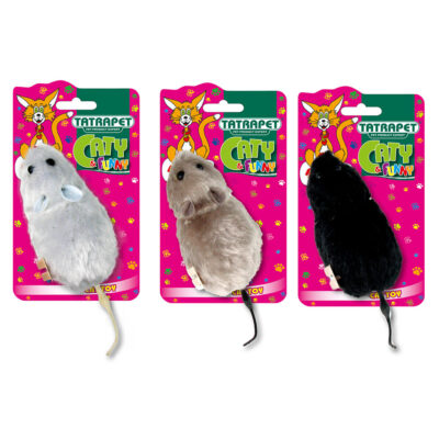 Іграшка для котів Caty funny миша механічна, 11,5 см