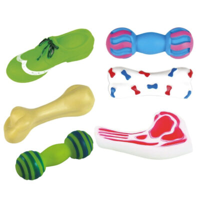 Іграшка для собак TATRAPET Toys Fun вінілова, 9-11 см, різні фігурки