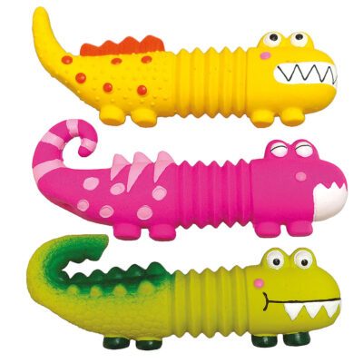 Іграшка для собак TATRAPET Toys Fun латексні тваринки з пищалкою, 21 см, різні кольори