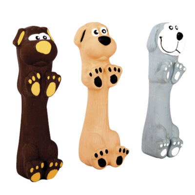 Іграшка для собак TATRAPET Toys Fun латексна собачка для дресирування, 13 см, латекс