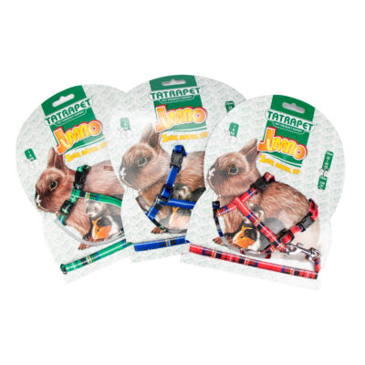 Поводок-шлея для гризуна Jumbo, 1*22-45 cм (різні кольори)