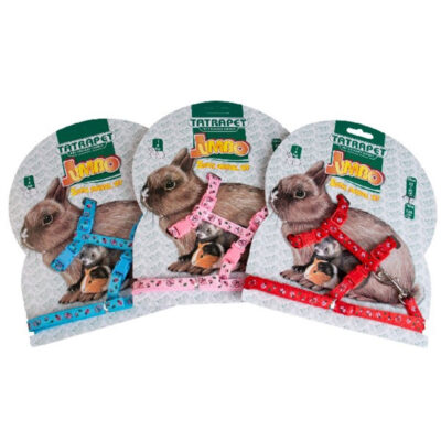 Поводок-шлея для гризуна.Jumbo, 1*22-45 cм (різні кольори)