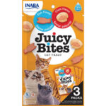 Ласощі INABA "Juicy Bites" для котів, соковиті снеки зі смаком риби і молюсків 1стік /11,3 гр