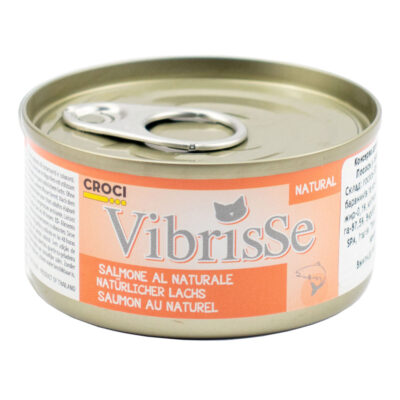 Конc. для кот. VIBRISSE лосось у влас.соку, 70г