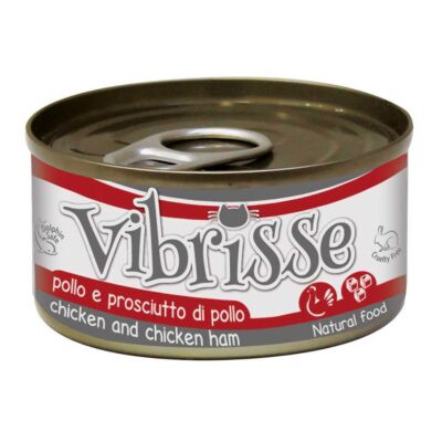 Конc. для кот. VIBRISSE курка/шинка, 70г