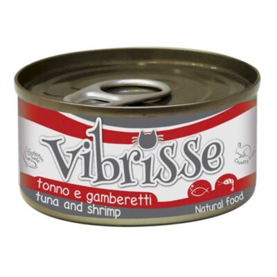 Конc. для кот. VIBRISSE тунець/креветки, 140г