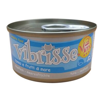 Конc. для кот. VIBRISSE MENU, тунець з морепродуктами, 70г