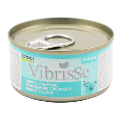 Конc. для кот. VIBRISSE тунець/кальмар, 70г