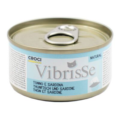 Конc. для кот. VIBRISSE тунець/сардини, 70г