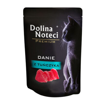 Пауч Dolina Noteci Danie для котів з тунцем, 85 г