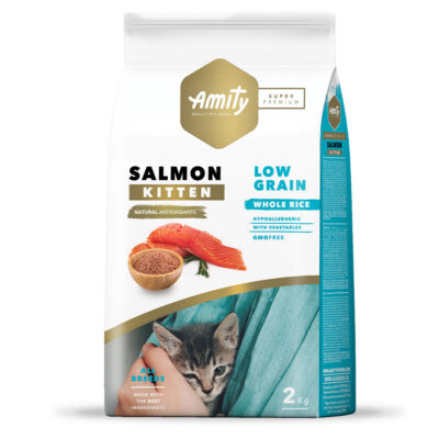 AMITY Super Premium Kitten Salmon сухий корм для кошенят, з лососем, 2 kg