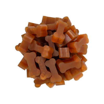 Ласощі для собак WAUDOG Treats Стоматологічна кістка з качкою, 100 г